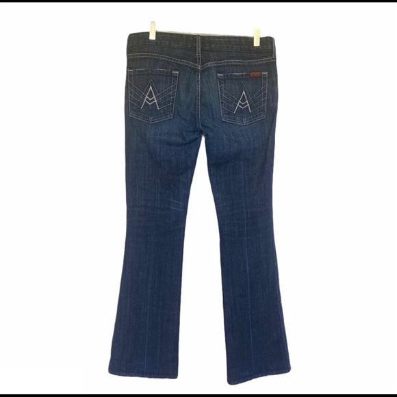 7 For All Mankind “A” Pocket Bootcut Jeans | Sz 30 - Picture 3 of 8